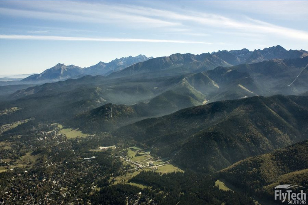 Tatry z lotu ptaka