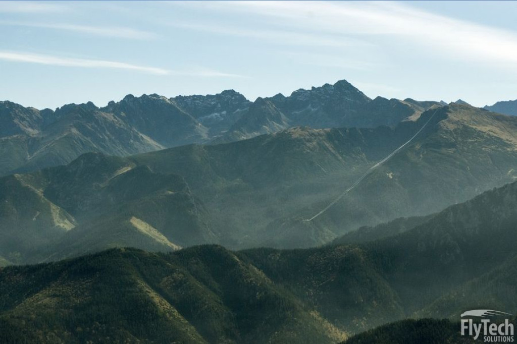 Tatry z lotu ptaka