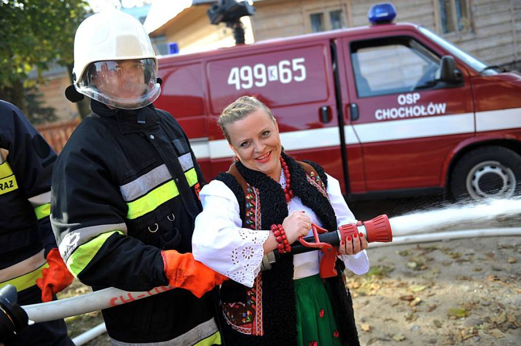 Ćwiczenia strażackie w Chochołowie