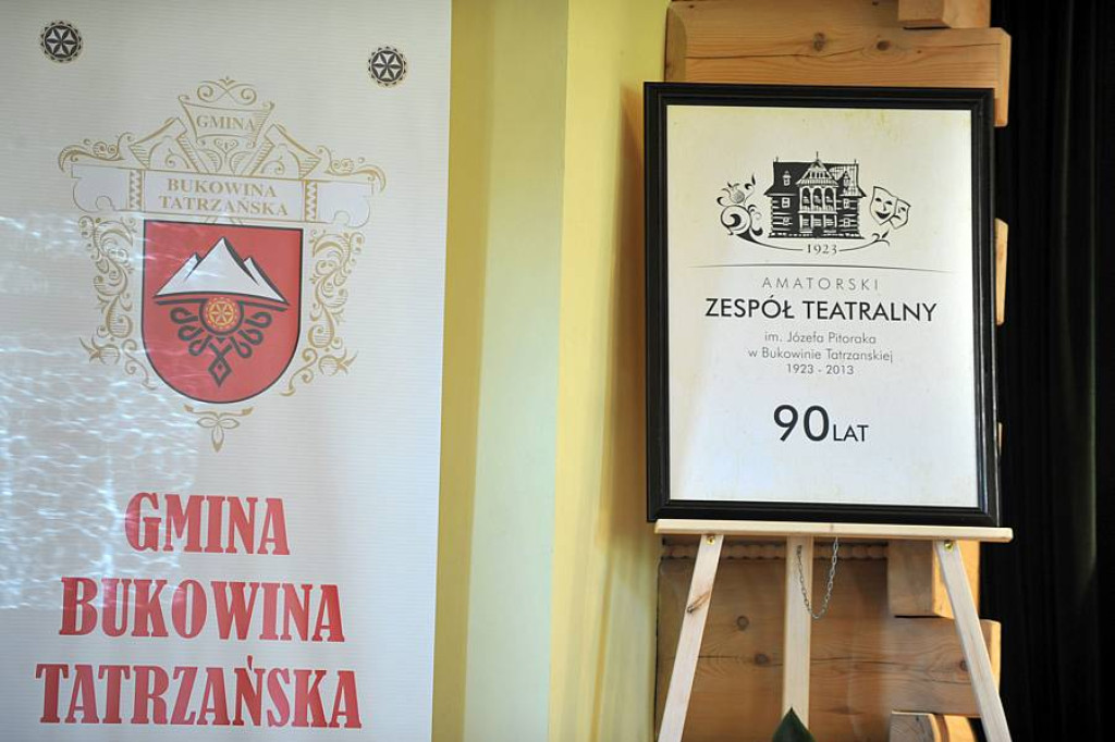Teatr z Bukowiny Tatrzańskiej świętuje 90. urodziny