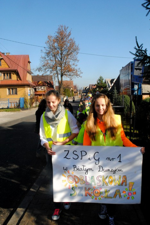 Biały Dunajec: Odblaskowa szkoła