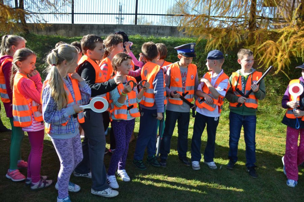 Odblaskowa szkoła w Waksmundzie