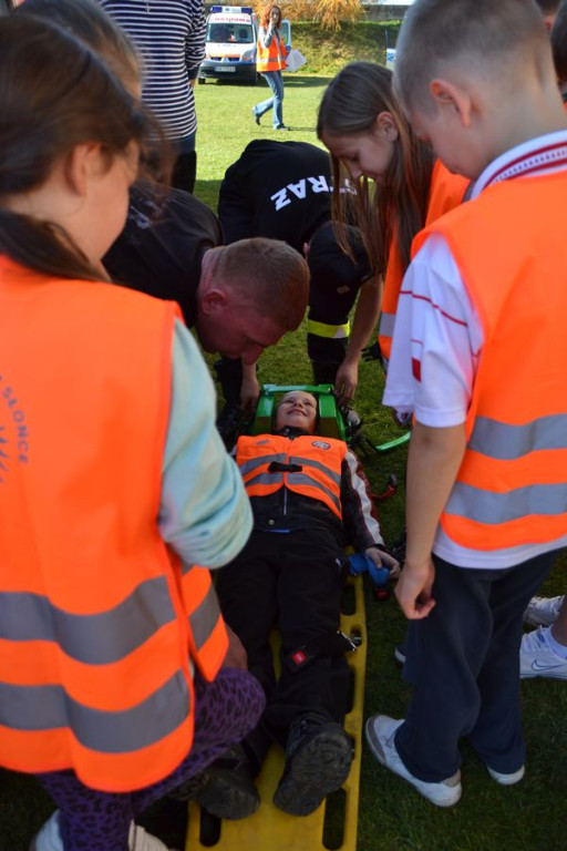 Odblaskowa szkoła w Waksmundzie
