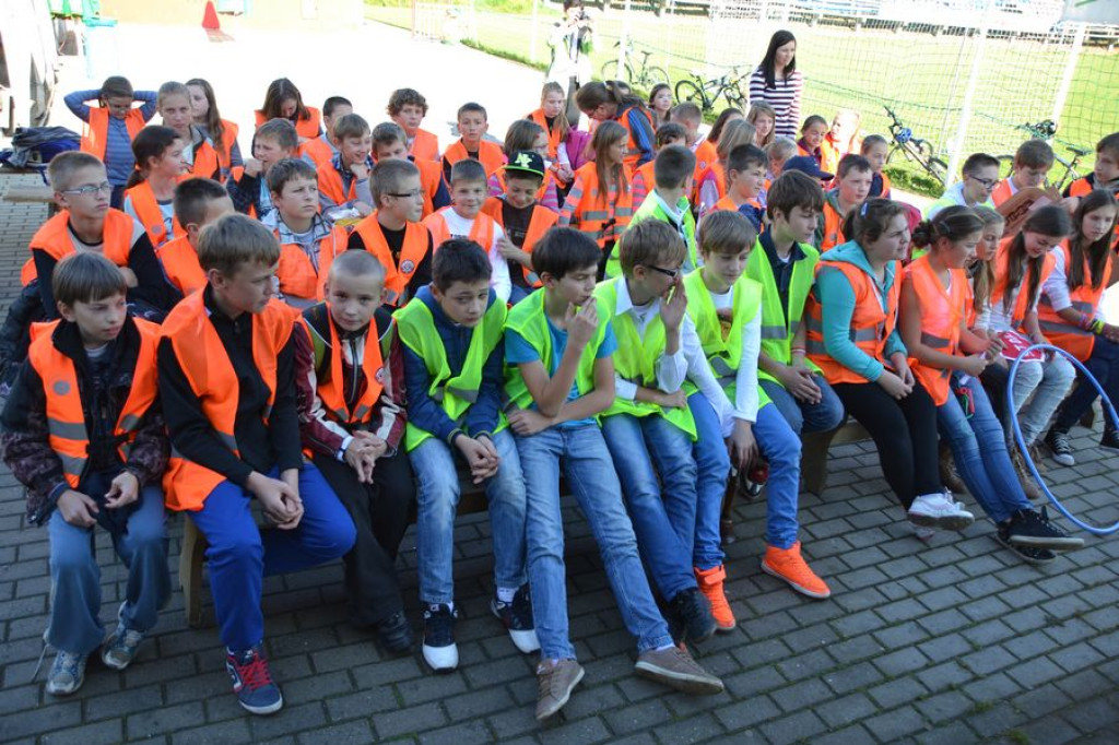 Odblaskowa szkoła w Waksmundzie