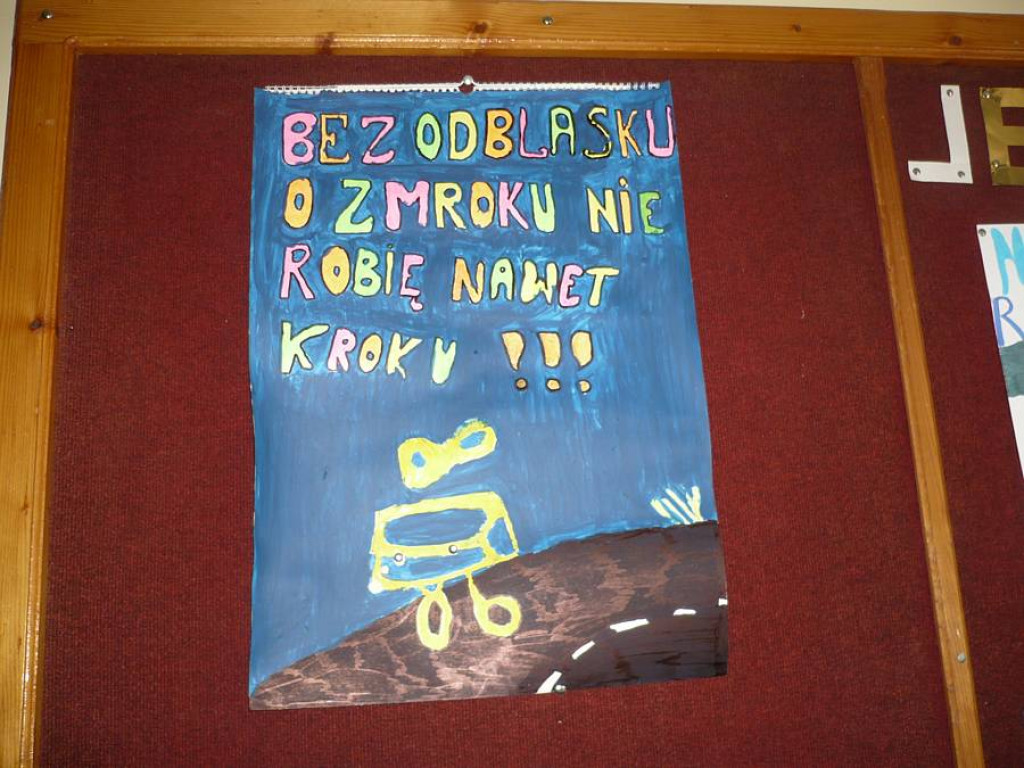 Odblaskowa szkoła w Brzegach