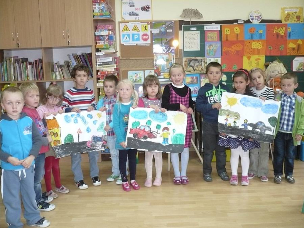Odblaskowa szkoła w Brzegach