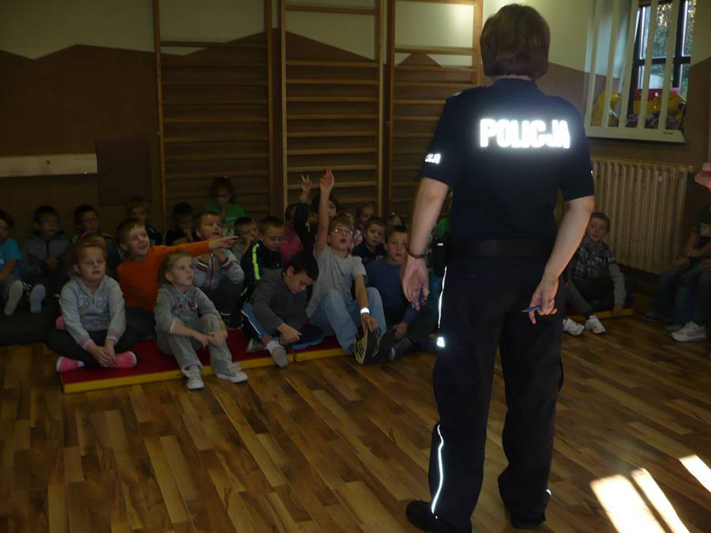 Odblaskowa szkoła w Brzegach