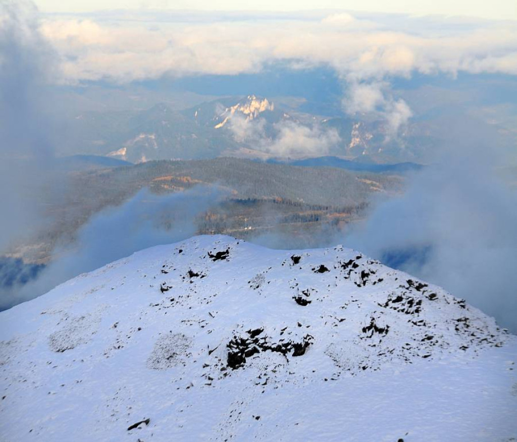 Jesienne Tatry w zimowej odsłonie