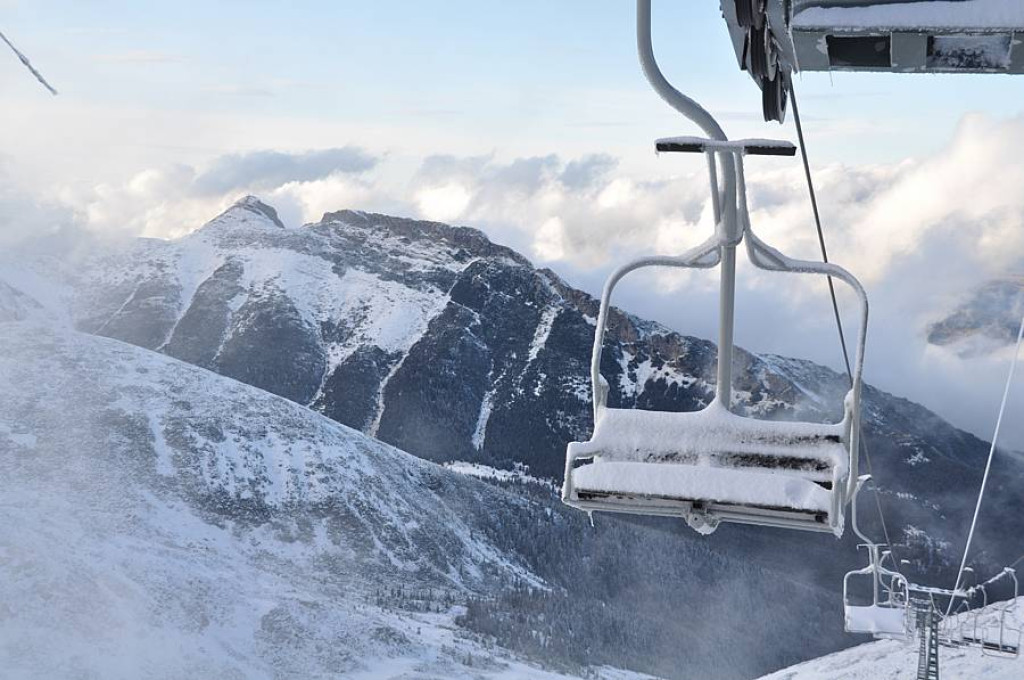 Jesienne Tatry w zimowej odsłonie