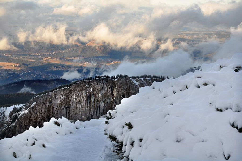 Jesienne Tatry w zimowej odsłonie