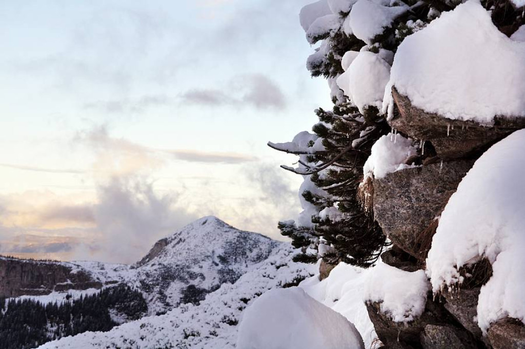 Jesienne Tatry w zimowej odsłonie