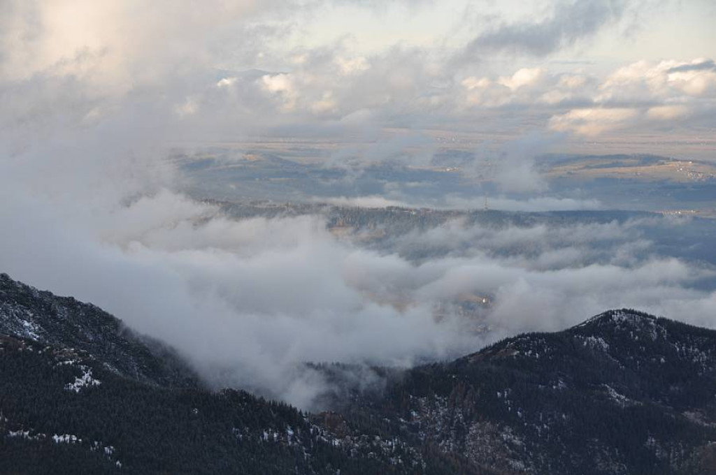 Jesienne Tatry w zimowej odsłonie