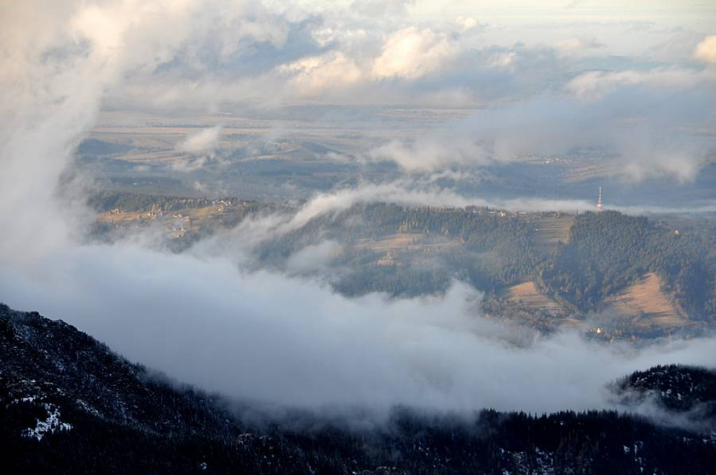 Jesienne Tatry w zimowej odsłonie