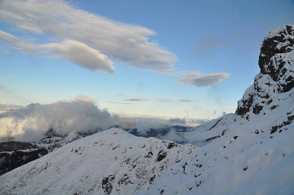 Jesienne Tatry w zimowej odsłonie
