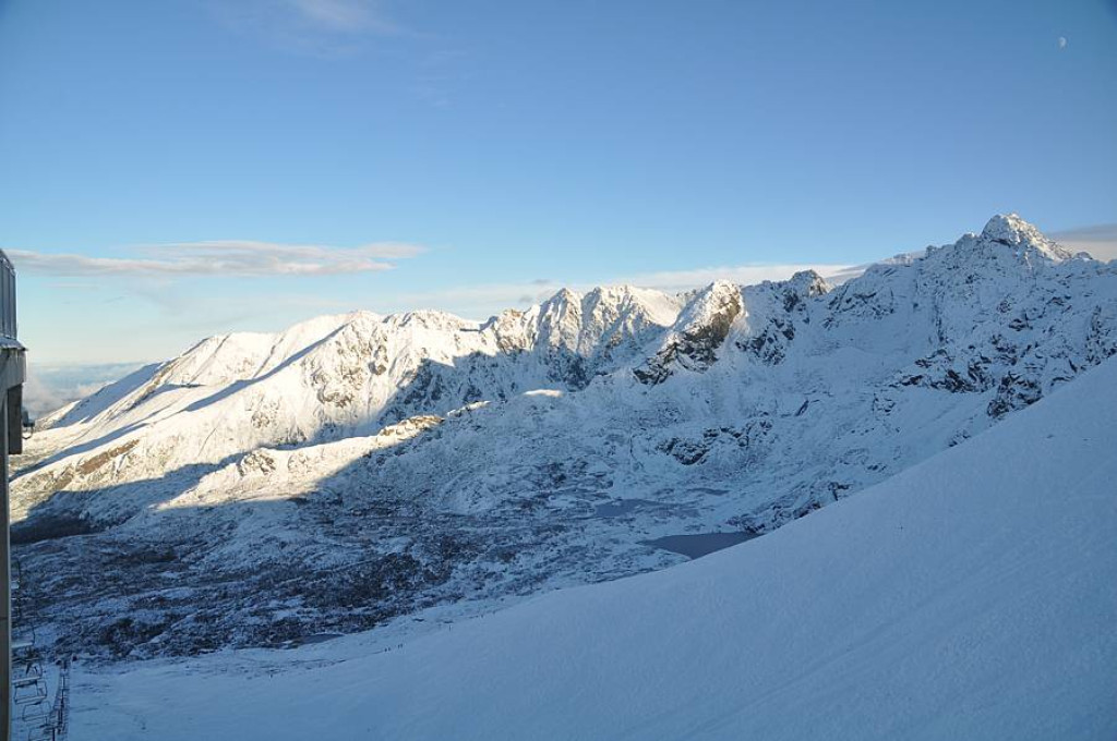Jesienne Tatry w zimowej odsłonie