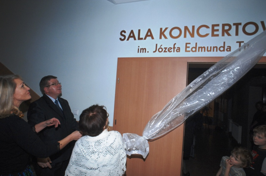 Nowy Targ: Sala z patronem