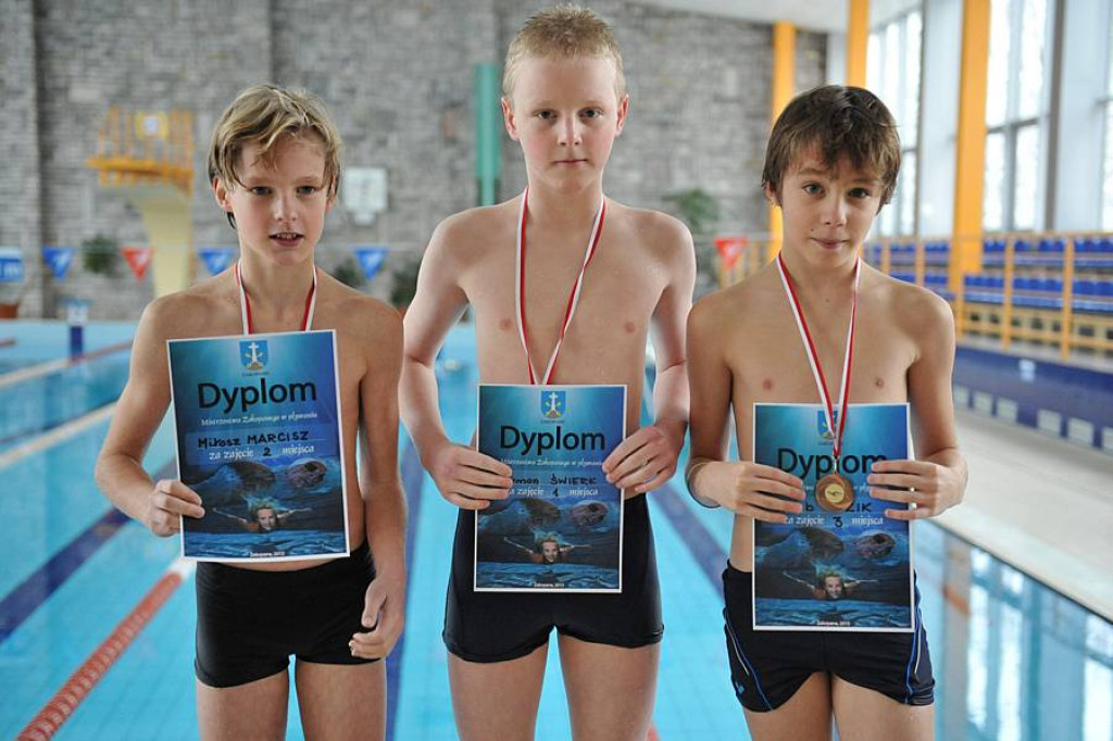 COS Zakopane: Pływacka liga szkolna