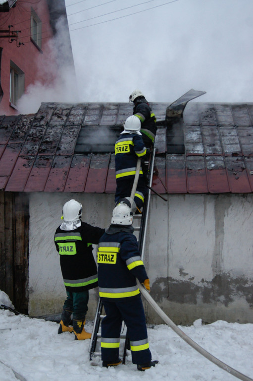 Pożar w Kluszkowcach
