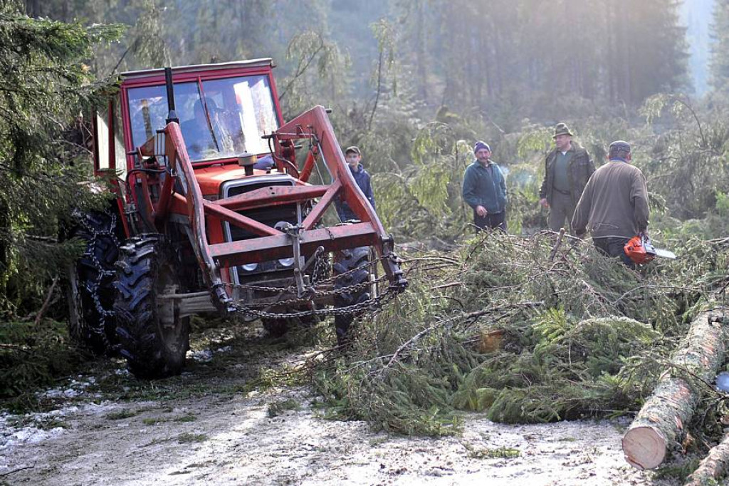 Halny pod Giewontem. Trwa porządkowanie po wichurze