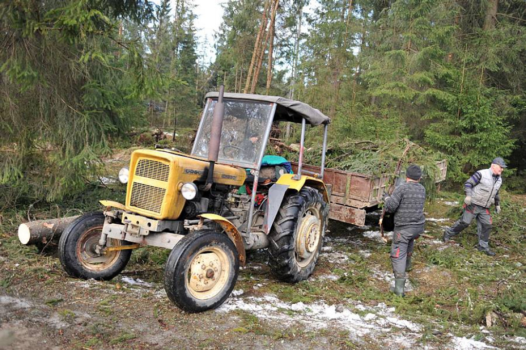 Halny pod Giewontem. Trwa porządkowanie po wichurze