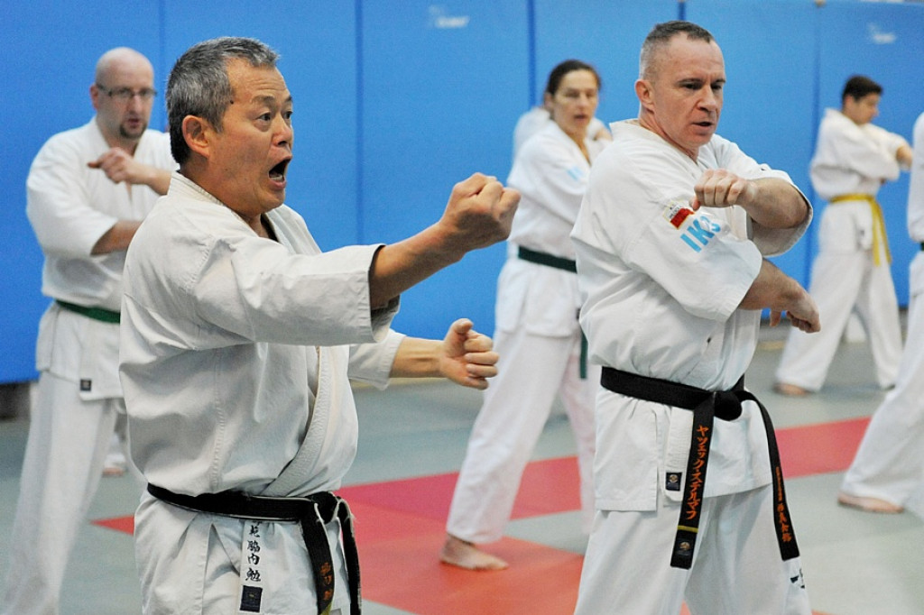 Karate: Trening z Shihan Tsutomu Wachiuki (6 DAN)