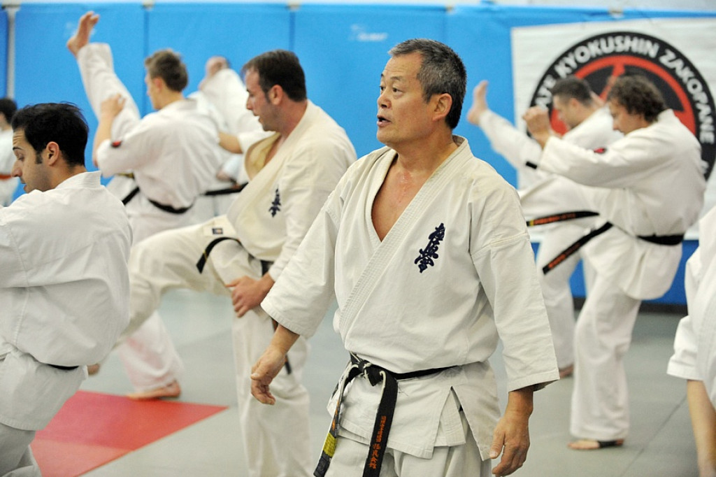 Karate: Trening z Shihan Tsutomu Wachiuki (6 DAN)