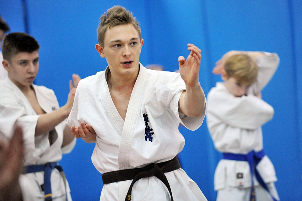 Karate: Trening z Shihan Tsutomu Wachiuki (6 DAN)