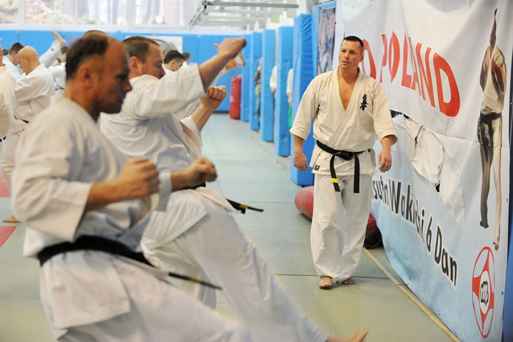 Karate: Trening z Shihan Tsutomu Wachiuki (6 DAN)