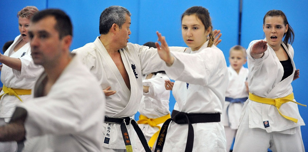 Karate: Trening z Shihan Tsutomu Wachiuki (6 DAN)
