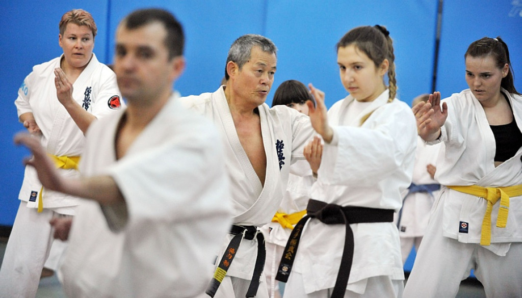 Karate: Trening z Shihan Tsutomu Wachiuki (6 DAN)