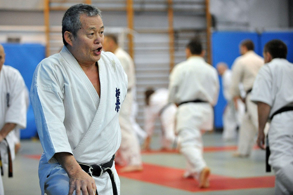 Karate: Trening z Shihan Tsutomu Wachiuki (6 DAN)