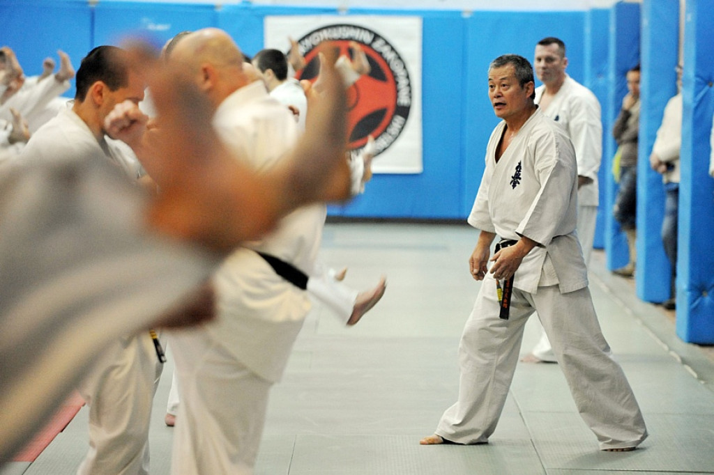 Karate: Trening z Shihan Tsutomu Wachiuki (6 DAN)