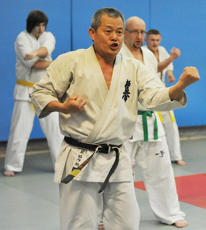 Karate: Trening z Shihan Tsutomu Wachiuki (6 DAN)