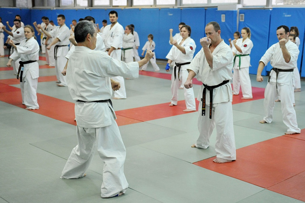 Karate: Trening z Shihan Tsutomu Wachiuki (6 DAN)
