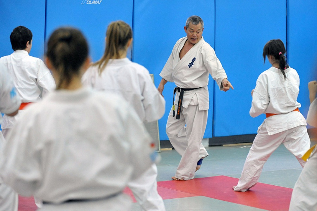 Karate: Trening z Shihan Tsutomu Wachiuki (6 DAN)