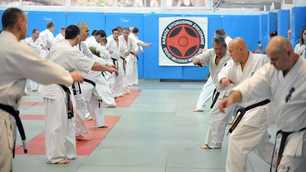 Karate: Trening z Shihan Tsutomu Wachiuki (6 DAN)