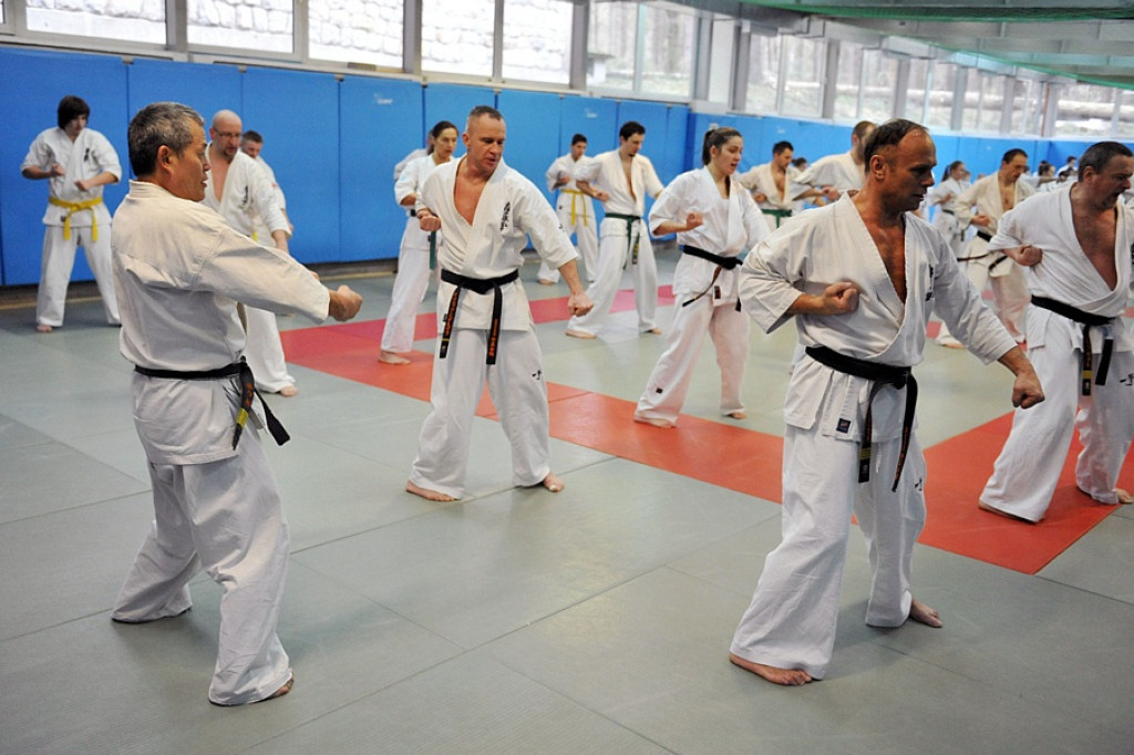 Karate: Trening z Shihan Tsutomu Wachiuki (6 DAN)