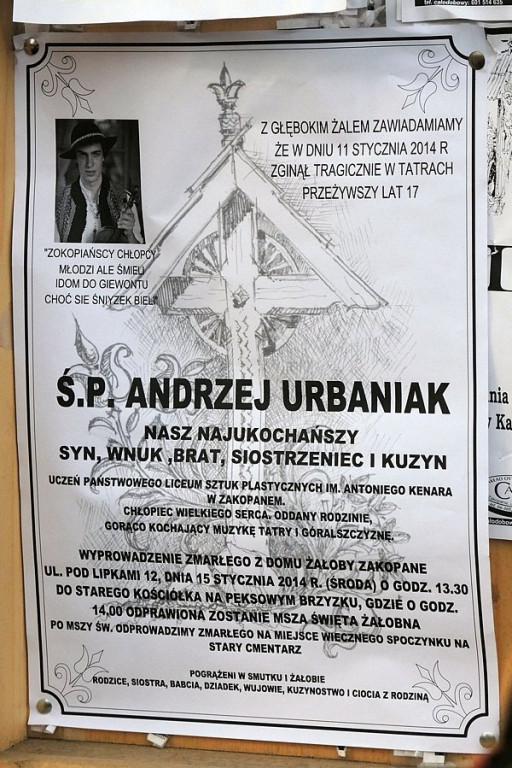 Ostatnie pożegnanie Andrzeja Urbaniaka