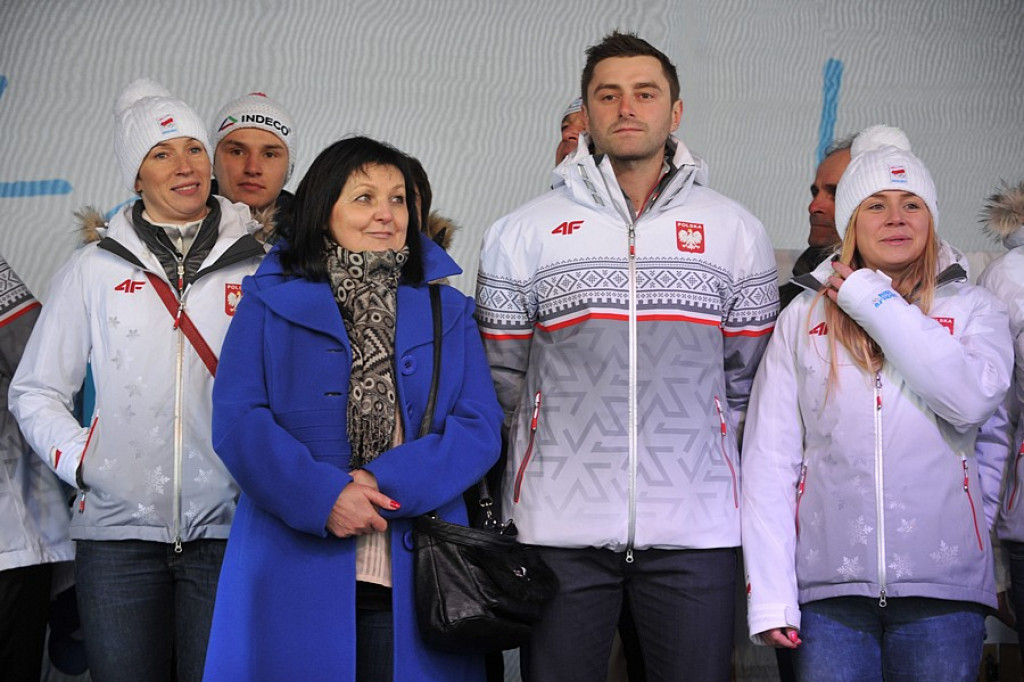 Tłumy witały Kamila Stocha