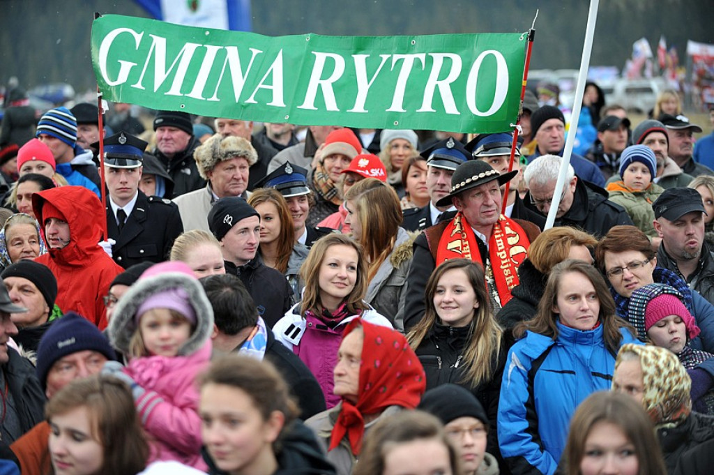 Tłumy witały Kamila Stocha