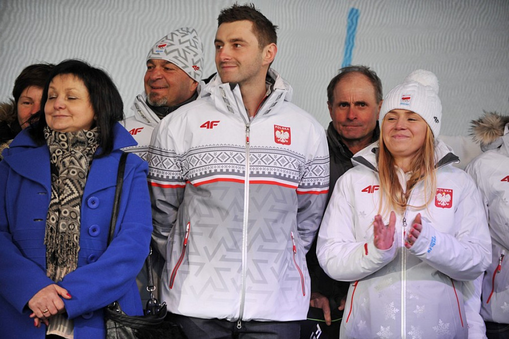 Tłumy witały Kamila Stocha