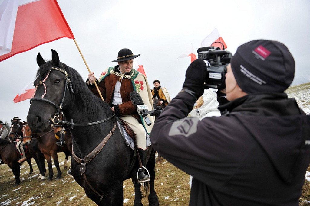 Tłumy witały Kamila Stocha