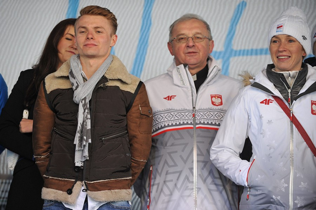 Tłumy witały Kamila Stocha