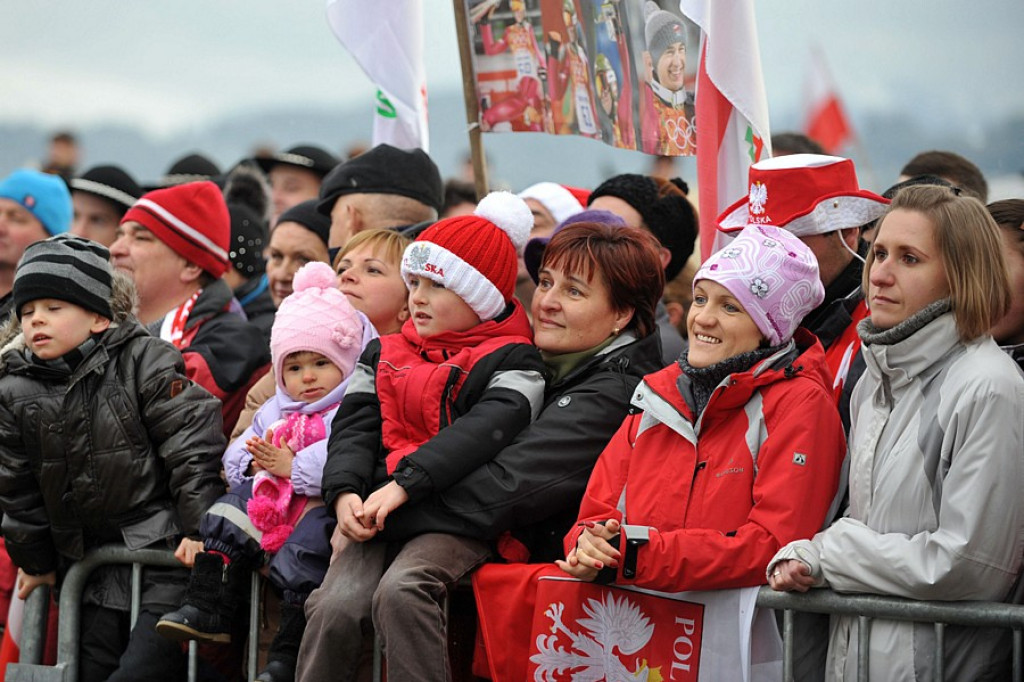Tłumy witały Kamila Stocha