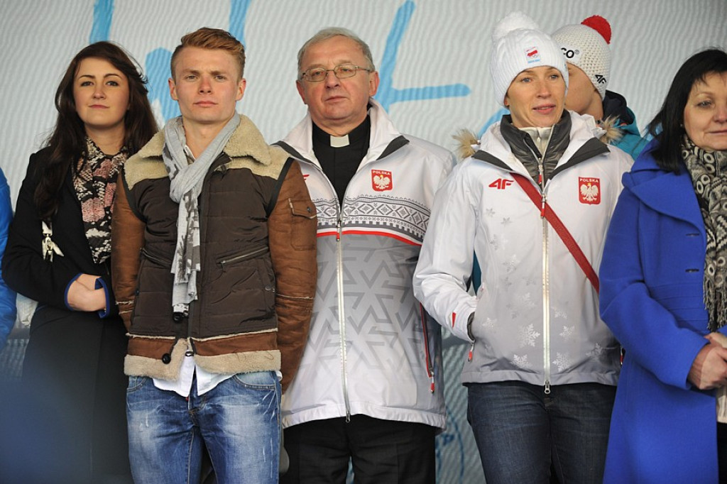 Tłumy witały Kamila Stocha