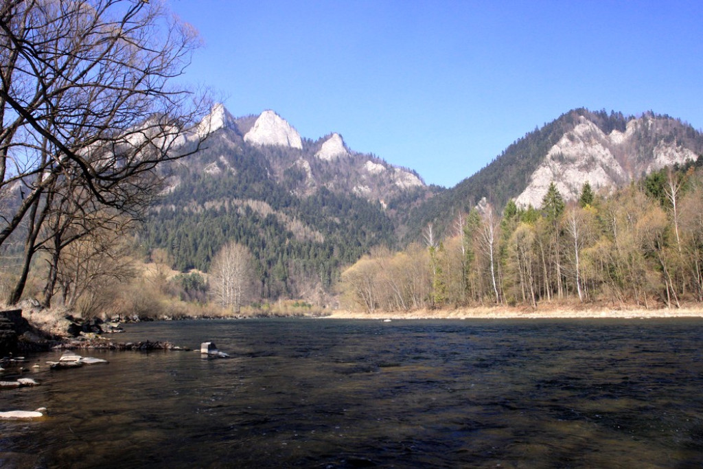 Piękne i opustoszałe Pieniny