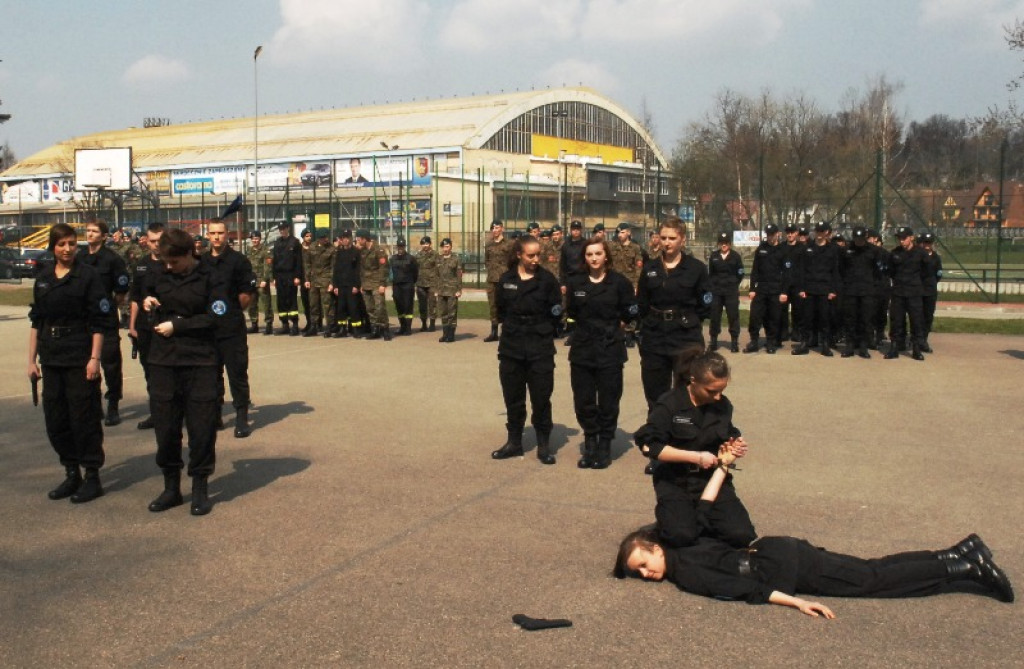 Ślubowanie nowotarskich kadetów