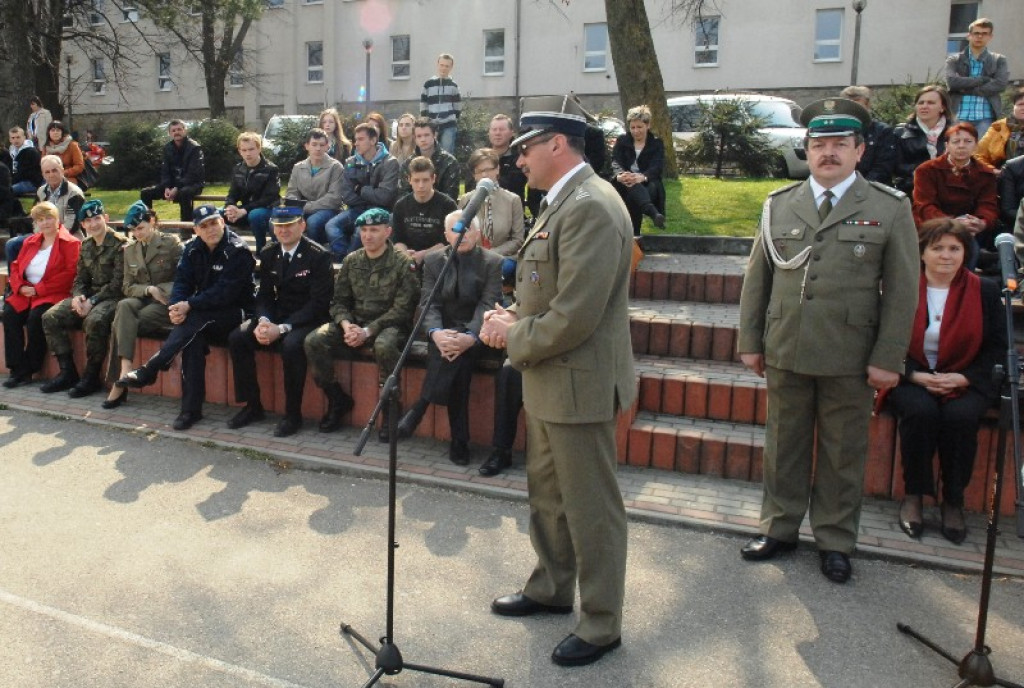 Ślubowanie nowotarskich kadetów