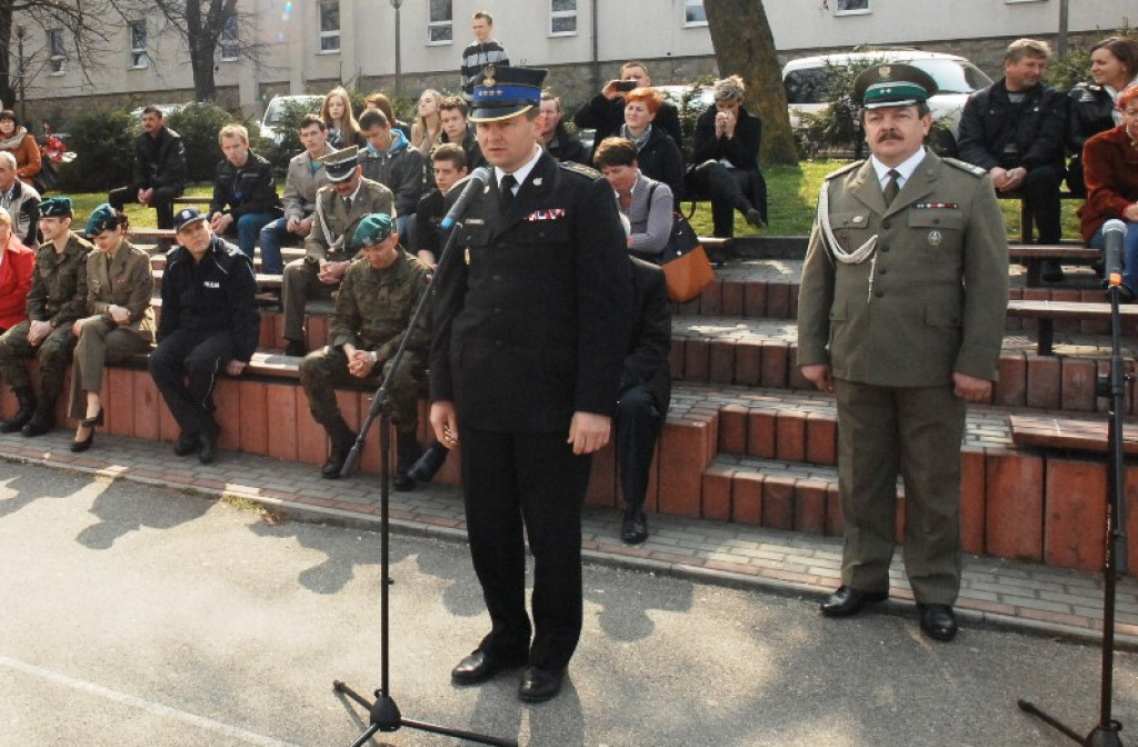 Ślubowanie nowotarskich kadetów