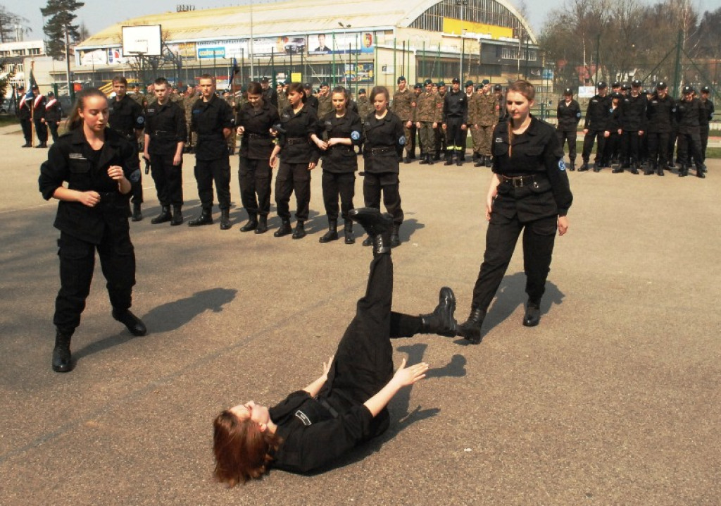 Ślubowanie nowotarskich kadetów